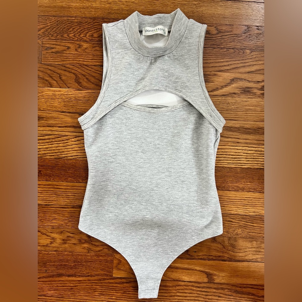 Pants Store Gray Bodysuit